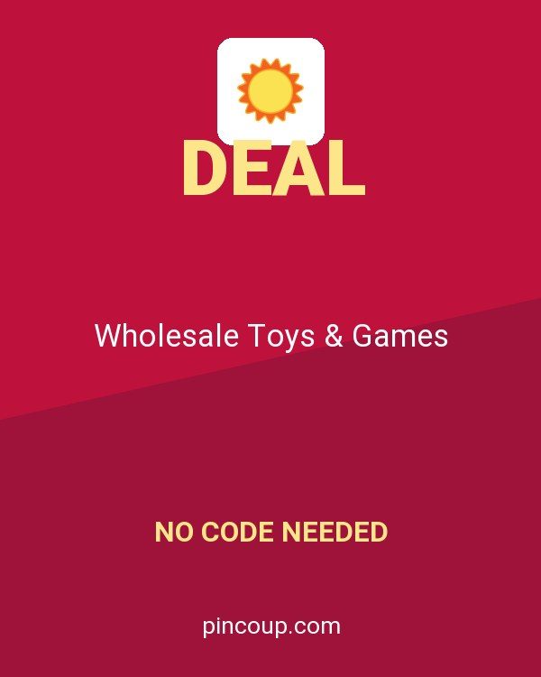 DollarDays coupon: Wholesale Toys & Games