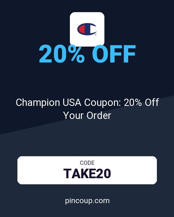 ChampionUSA.com: Champion USA Coupon: 20% Off Your Order