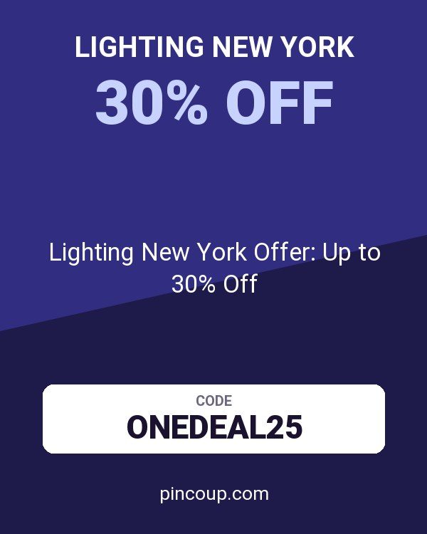 Lighting New York Offer: Up to 30% Off
