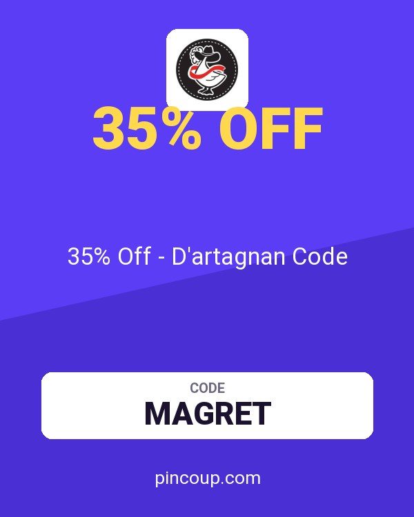 35% Off - D'artagnan Code
