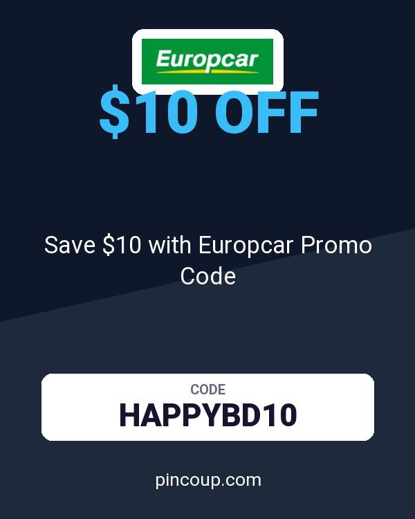 Europcar_AU NZ coupon: Save $10 with Europcar Promo Code