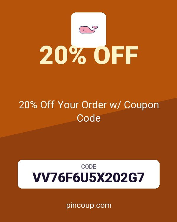 vineyard vines: 20% Off Your Order w/ Coupon Code