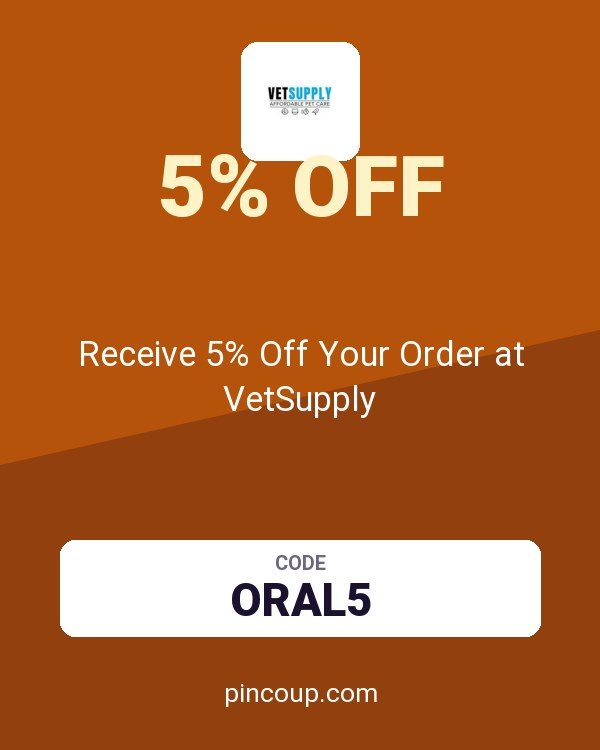 VetSupply.com.au coupon: Receive 5% Off Your Order at VetSupply
