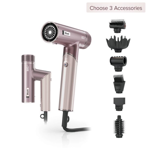 Build Your Own Shark SpeedStyle Pro Flex Hair Dryer in Blush in Cosmic Blush | HD500RW | SharkNinja