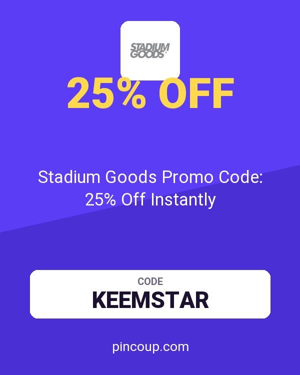 Stadium Goods Promo Code: 25% Off Instantly