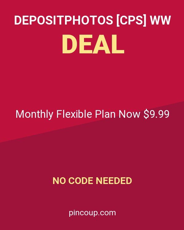 Depositphotos [CPS] WW coupon: Monthly Flexible Plan Now $9.99