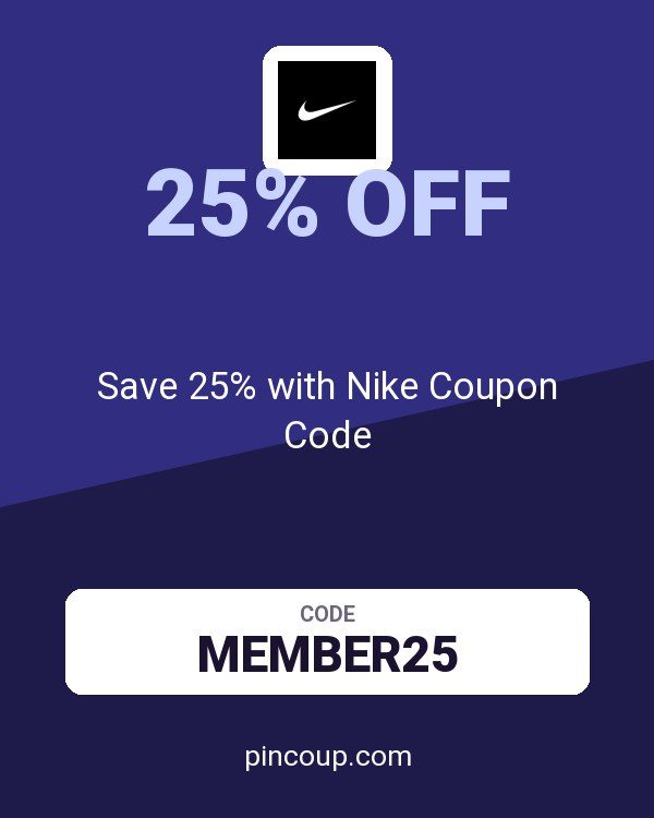 Save 25% with Nike Coupon Code