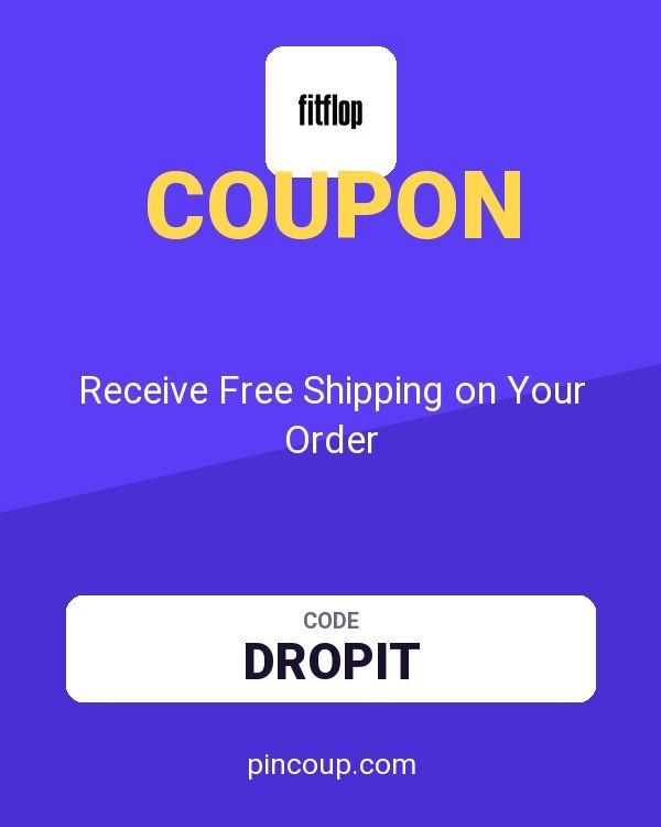 FitFlop coupon: Receive Free Shipping on Your Order