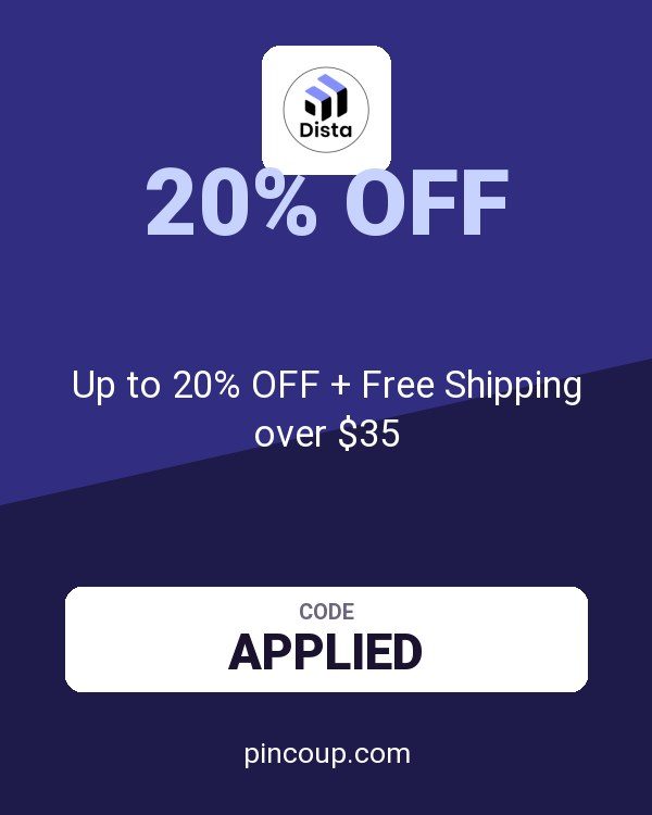 Distacart coupon: Up to 20% OFF + Free Shipping over $35