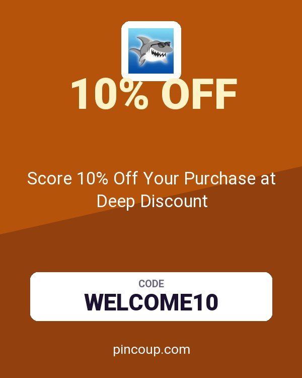 Score 10% Off Your Purchase at Deep Discount