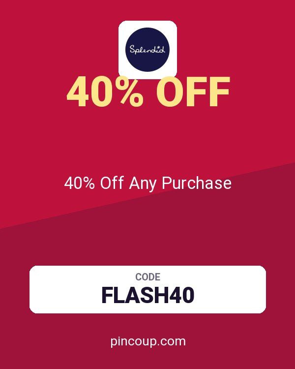 Splendid coupon: 40% Off Any Purchase