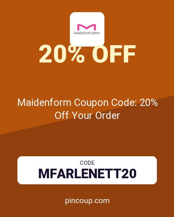 Maidenform Coupon Code: 20% Off Your Order