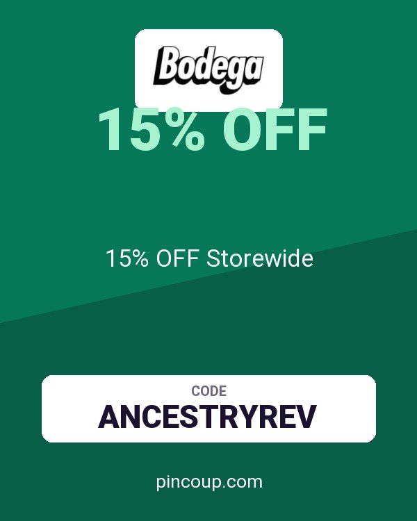 Bodega coupon: 15% OFF Storewide