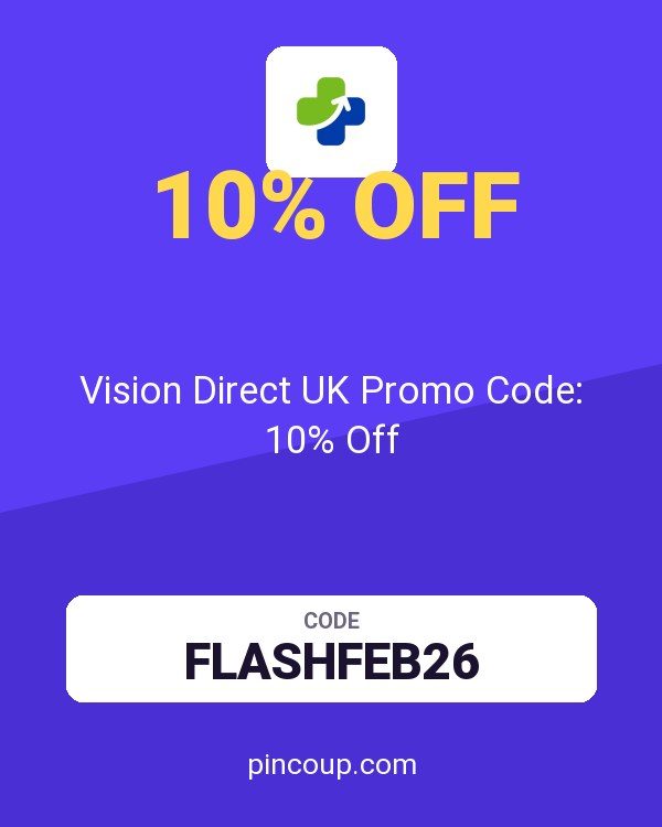 Vision Direct UK Promo Code: 10% Off