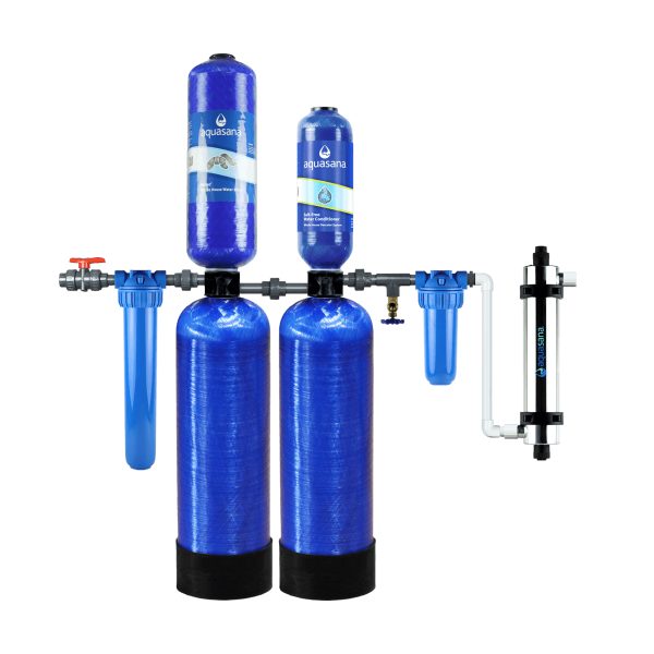Rhino® Chloramines Max Flow Whole House Water UV Filter System For Home Removes 99% of Bacteria & Viruses Aquasana at Aquasana Home Water Filters