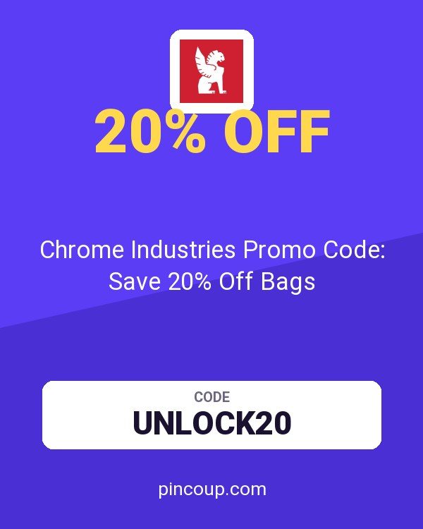 Chrome Industries Promo Code: Save 20% Off Bags