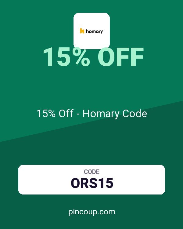 Homary International Limited coupon: 15% Off - Homary Code
