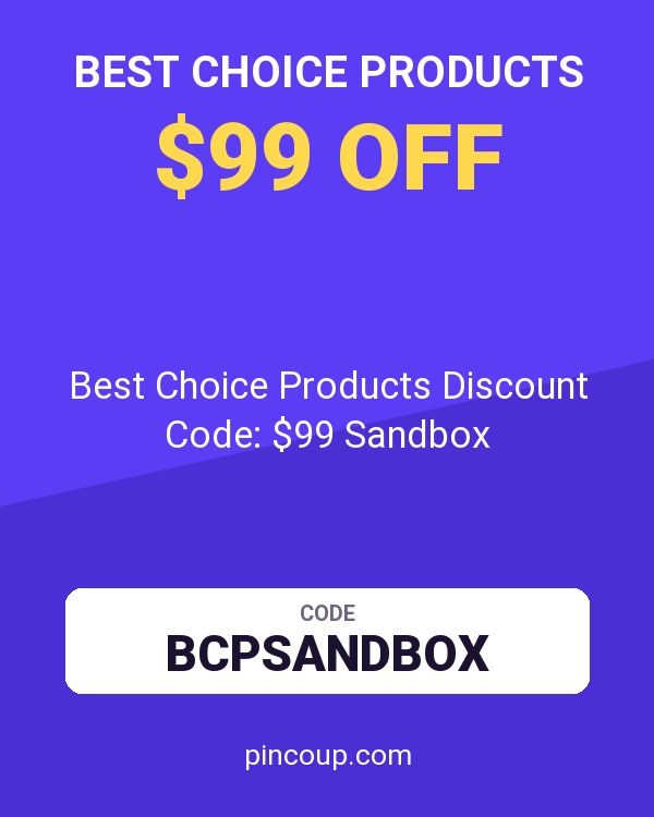 Best Choice Products Discount Code: $99 Sandbox