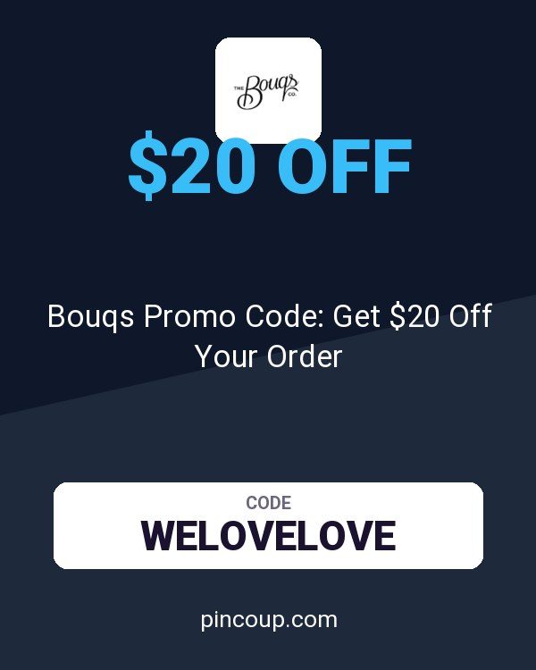 The Bouqs Company coupon: Bouqs Promo Code: Get $20 Off Your Order