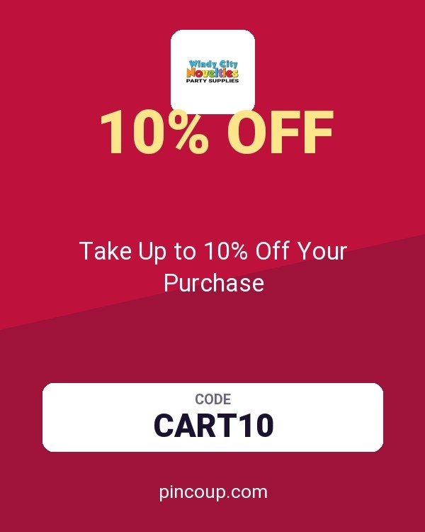 Windy City Novelties coupon: Take Up to 10% Off Your Purchase