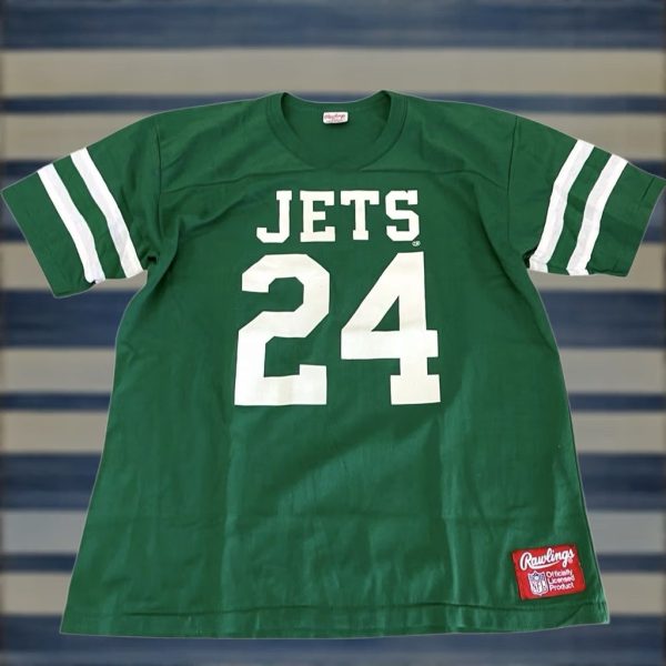 Vintage Jets T-Shirt Unisex Adults 1XL Green 80s NFL Freeman Mcneil Rawlings, Men's at Grailed