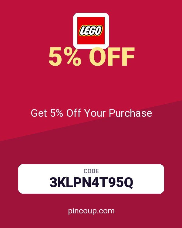 LEGO MX coupon: Get 5% Off Your Purchase
