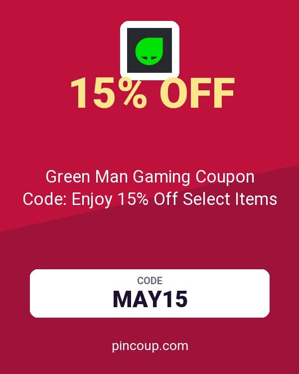 Green Man Gaming Coupon Code: Enjoy 15% Off Select Items