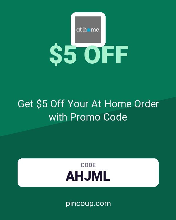 Get $5 Off Your At Home Order with Promo Code