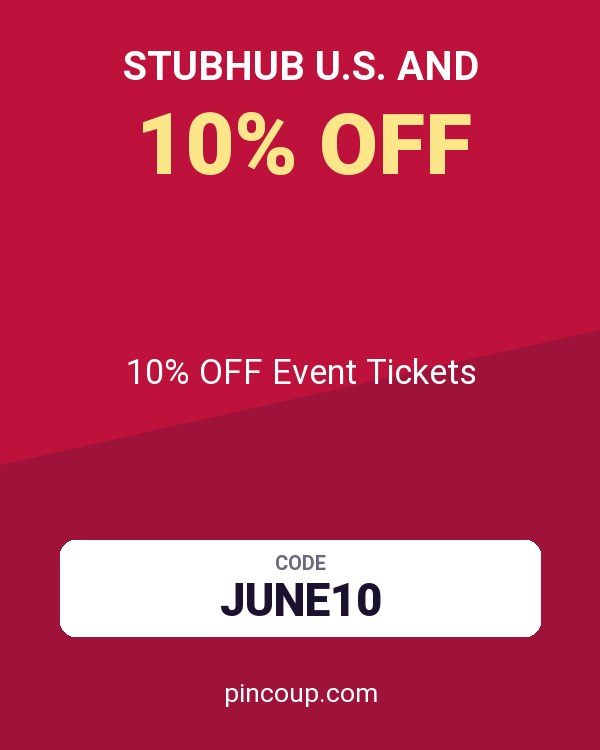 StubHub U.S. and coupon: 10% OFF Event Tickets