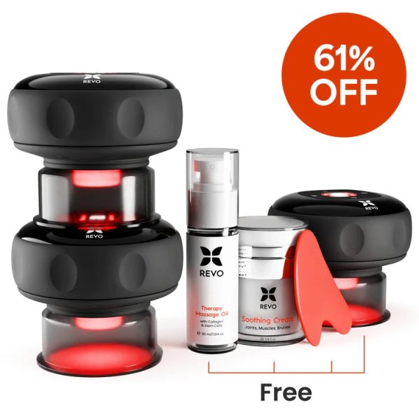 REVO™ Smart Cupping Bundle - Buy 2 Get 1 Free at REVOMADIC