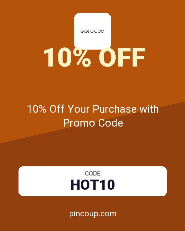 Giglio.com coupon: 10% Off Your Purchase with Promo Code