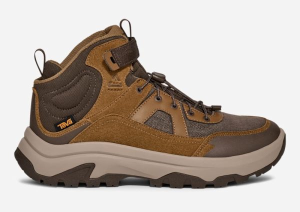 TEVA Men's Hurricane Daybreaker Mid Hiking Boot in Breen/Slate Black, Size 10