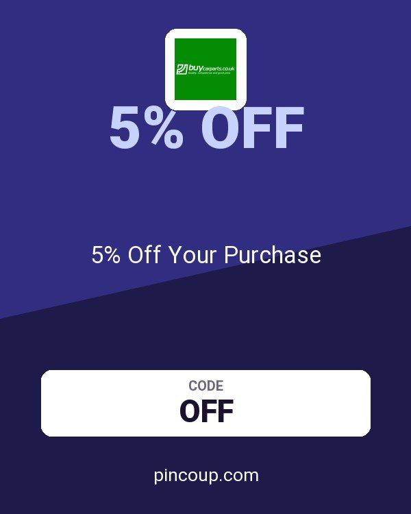 Buycarparts coupon: 5% Off Your Purchase