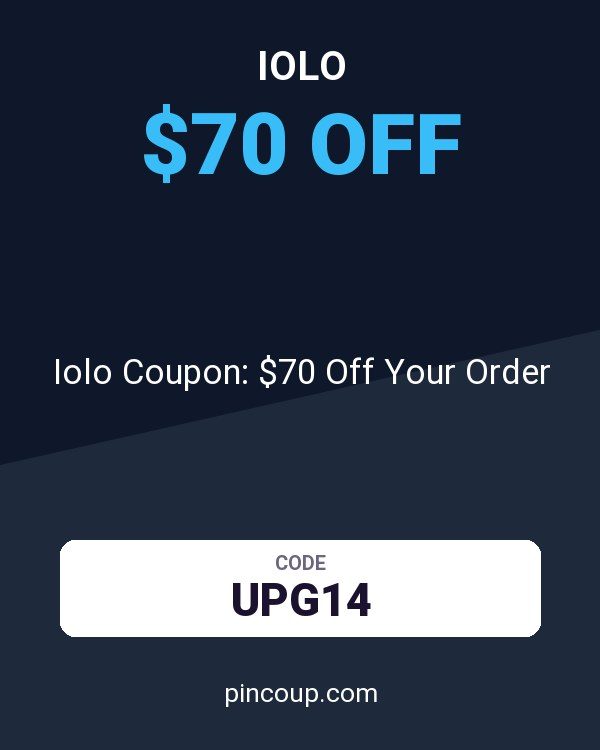Iolo Coupon: $70 Off Your Order