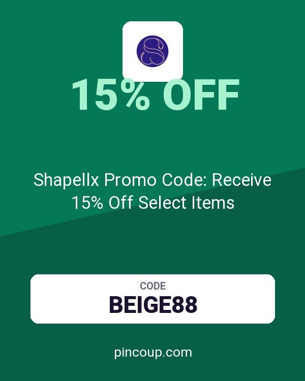 Shapellx Promo Code: Receive 15% Off Select Items