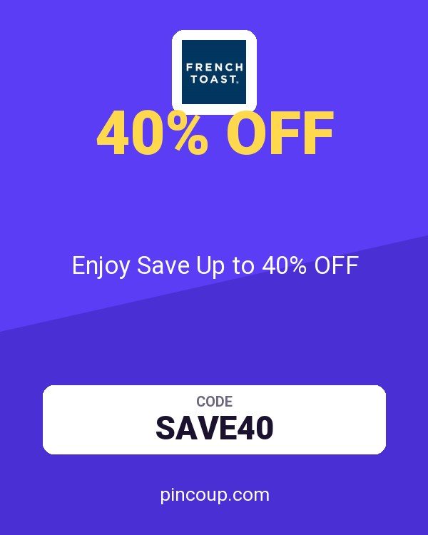 French Toast coupon: Enjoy Save Up to 40% OFF