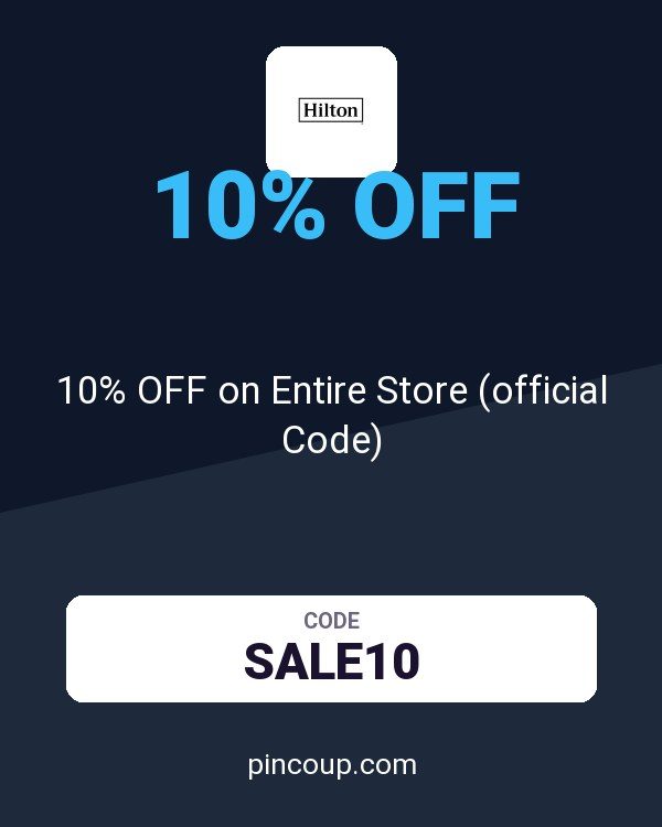 Hilton Honors Rewards - Points.com coupon: 10% OFF on Entire Store (official Code)