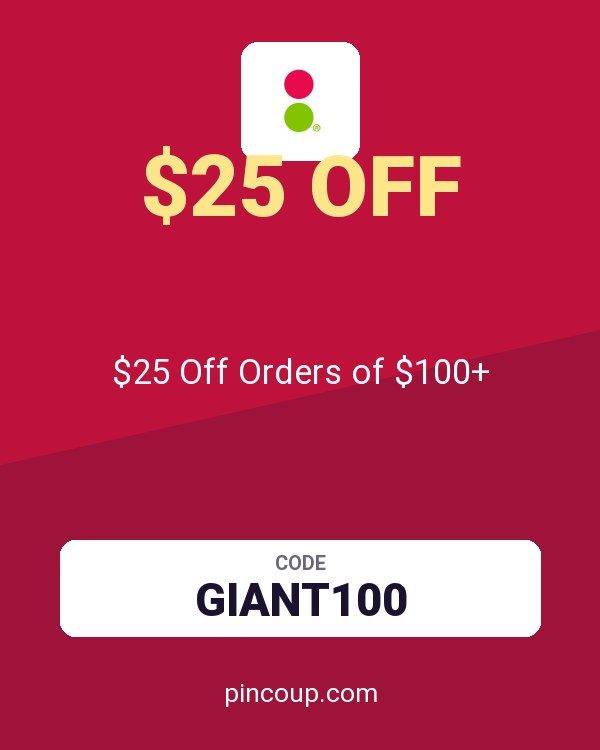 Stop & Shop coupon: $25 Off Orders of $100+