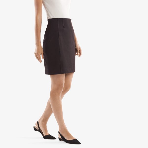 M.M.LaFleur The Crosby Skirt - Textured Ponte
