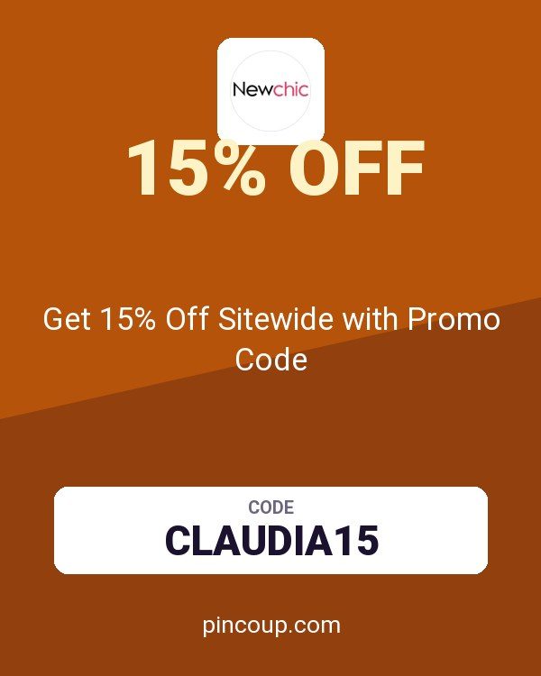 Newchic coupon: Get 15% Off Sitewide with Promo Code