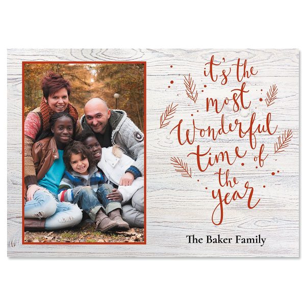 Wonderful Year Christmas Cards - 10 at Colorful Images
