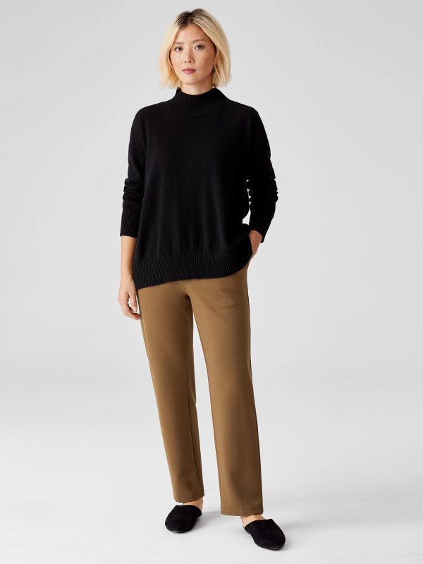 Flex Ponte Slouchy Ankle Pant at EILEEN FISHER