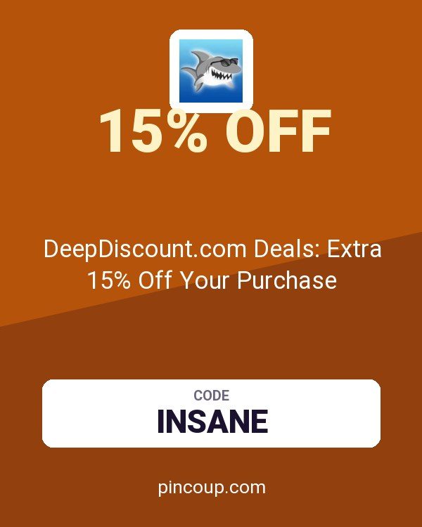 DeepDiscount.com Deals: Extra 15% Off Your Purchase
