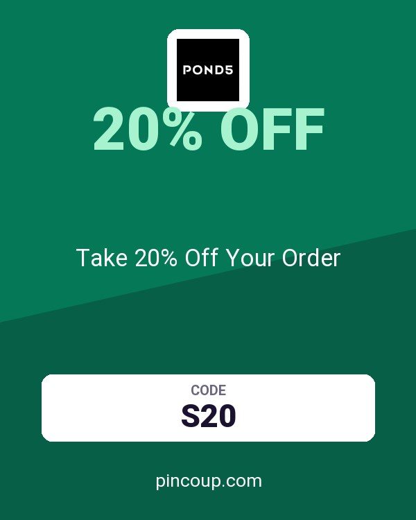 Pond5 coupon: Take 20% Off Your Order