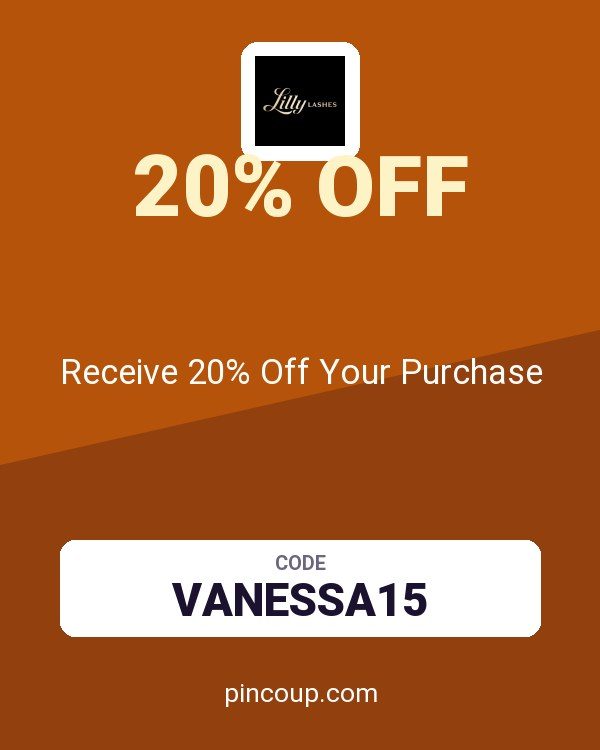 Lilly Lashes coupon: Receive 20% Off Your Purchase