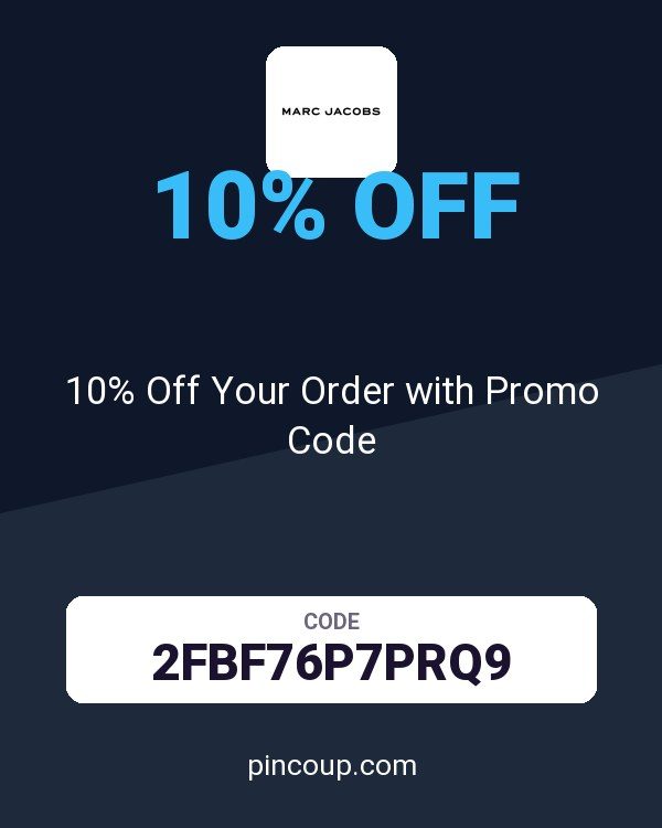 Marc Jacobs coupon: 10% Off Your Order with Promo Code