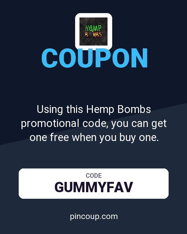 Using this Hemp Bombs promotional code, you can get one free when you buy one.