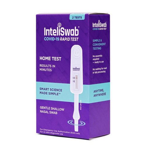Orasure Technologies, InteliSwab Covid-19 Rapid Test, 2 Count at Herbspro
