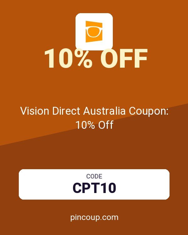Vision Direct Australia Coupon: 10% Off