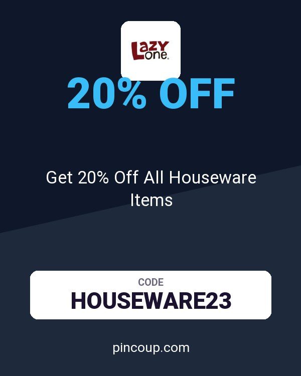 LazyOne coupon: Get 20% Off All Houseware Items